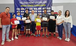 Yalova Kent Konseyi’nden Masa Tenisi Turnuvası