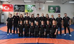 U15 Kadınlar Güreş Milli Takımı Avrupa Şampiyonası İçin Yola Çıktı
