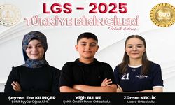 LGS’de Elazığ’dan 3 Türkiye Birincisi