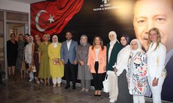 AK Parti Kadın Kollarından İl Başkanı Umut Güçlü’ye Ziyaret