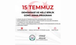 Armutlu’da 15 Temmuz Şehitlerini Anma, Demokrasi ve Milli Birlik Günü Anma Programı