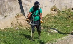 Balaban Deresi Çevresinde Yabani Ot Temizliği
