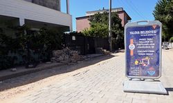Yalova Belediyesi’nden Radar Caddesi’nde Yol Ve Kaldırım Onarımı