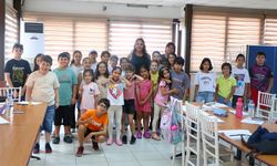 Çiftlikköy’ün Minik Picasso’ları Sergiye Hazırlanıyor