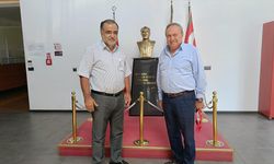 Başkan Engin, Müdür Bilgetürk İle Bir Araya Geldi