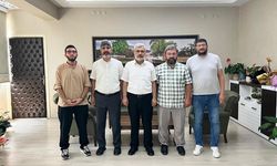 Ömer Çam Ailesinden İl Milli Eğitim Müdürü Yılmaz’a Hayırlı Olsun Ziyareti