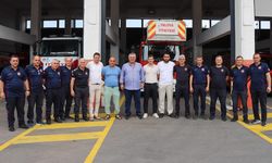 Başkan Gürel'den Orman Yangınlarıyla Mücadele Eden İtfaiyecilere Teşekkür