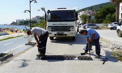 Yılandar Sahili’ne Trafik Kapanı