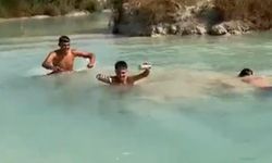 Serinlemek için gölete atlayan 16 yaşındaki çocuk, boynunu toprak zemine çarptı