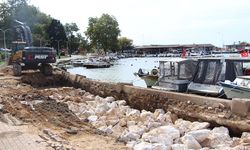 Yalova’daki Çöken İskelede Çalışmalar Başladı!