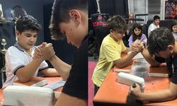 Yalova Yaz Spor Okullarında Bilek Güreşi Rüzgarı