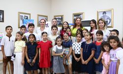 Çiftlikköy’ün Minik Ressamları Eserlerini Sergiledi