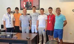 Başarılarını Altuntaş ve Aslan’la Paylaştılar