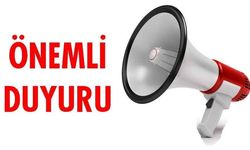 Subaşı Belediyesinden Önemli Duyuru