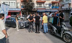 Yalova’da Ters Yönden Gelen Kurye İki Aracın Arasına Sıkıştı