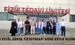 Yalova Eğitim ve Araştırma Hastanesi’nden Dünya Fizyoterapi Günü Mesajı