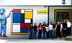 Güzel Sanatlar Lisesi Öğrencilerinden Renkli Dokunuş