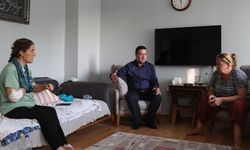 Başkan Turan Canbay’dan Ev Ziyareti