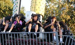 Çiftlikköy’ün Minik Kramponları Lunaparkta