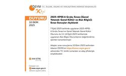 KPSS Sonuçları Açıklandı