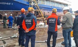 Altınova Tersanesinde Korkutan Yangın