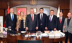 Demokrat Parti Genel Başkanı Uysal’dan Başkan Gürel’e Ziyaret