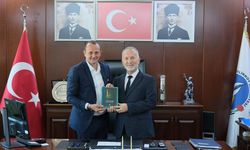 İlçe Müftüsü Mehmet Coşkun’dan Başkan Adil Yele’ye Ziyaret