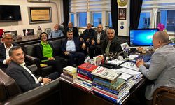 Hacı Bektaş Veli Derneklerinden Başkan Avni Kurt’a Ziyaret