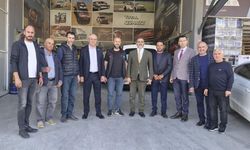 YTSO Heyeti Kirazlı Sanayi Sitesi Esnafını Ziyaret Etti
