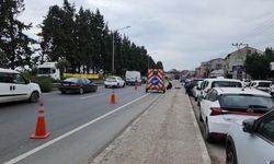 Yol Çalışması Yalova-İzmit Trafiğini Kilitledi
