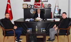 Eski Milli Futbolcu Hakan Ünsal’dan Başkan Arslan’a Ziyaret