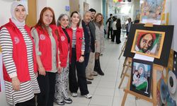 Gazze Temalı Sergi Duygulandırdı