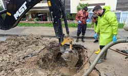 Poyraz Caddesi’ne Yeniden Su Verildi