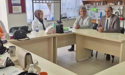 İlçe Millî Eğitim Müdüründen Hürriyet Ortaokuluna Ziyaret