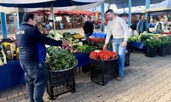Çiftlikköy’de Zabıta, Pazaryeri Denetimlerini Sürdürüyor
