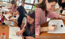 Çiftlikköy’de Halk Eğitimi Resim Kursuna Yoğun İlgi
