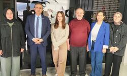 Esenköy Adnan Kaptan İlk ve Ortaokulu Okul Aile Birliği’nden Başkan Temel’e Ziyaret