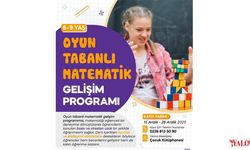 6-9 Yaş Oyun Tabanlı Matematik Gelişim Programı Başlıyor