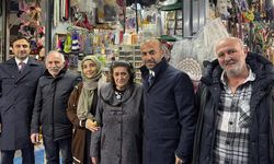 AK Parti Yalova Teşkilatından Kapalı Pazaryeri Esnafına Ziyaret