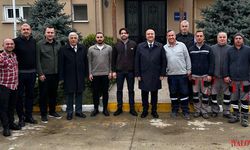 Başkan Avni Kurt’tan Sahada İnceleme ve Personelle Buluşma