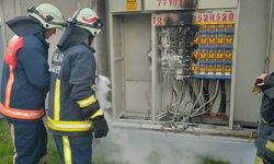 Cumhuriyet Meydanı’nda Trafo Yangını