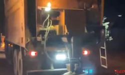 Esenköy’de Olası Buzlanmaya Karşı Tuzlama Çalışmaları Başlatıldı