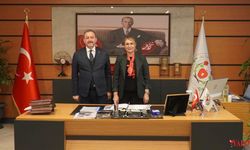 Müdür İlhan Aydın’dan Başkan Yasemin Fazlaca’ya Ziyaret