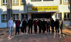 Safran Ortaokulu Öğrencilerinden Yalova Güzel Sanatlar Lisesi’ne Ziyaret