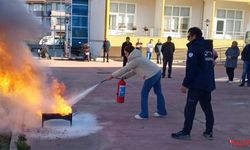 Yalova Belediyesi’nden Kurumlara Yangın Eğitimi ve Tahliye Tatbikatı