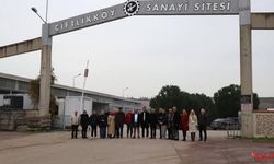 CHP’den Çiftlikköy Sanayi Sitesi’ne Esnaf Ziyareti