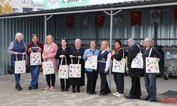 Çiftlikköylü Kadınlardan Bez Çanta Atölyesi