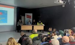 Yalova’da Okul Servis Şoförleri ve Rehber Personele Trafik Güvenliği Eğitimi