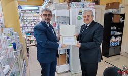 Kadıköy Aile Sağlığı Merkezi Bağışçısına Teşekkür Belgesi