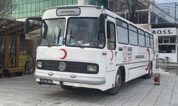 Kızılay’ın Mobil Kan Bağış Aracı Yer Değiştirdi